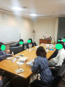 東京読書交換会vol.84の開催風景2（2019年7月12日（金））、読書会＠池袋（記事内挿入画像）